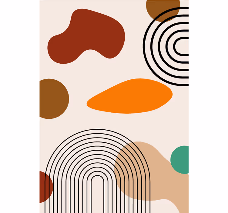 Boho buer rullegardin bad - Tenstickers