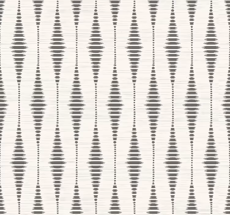 rabaul ikat grå og beige rullegardin ekteskap - Tenstickers