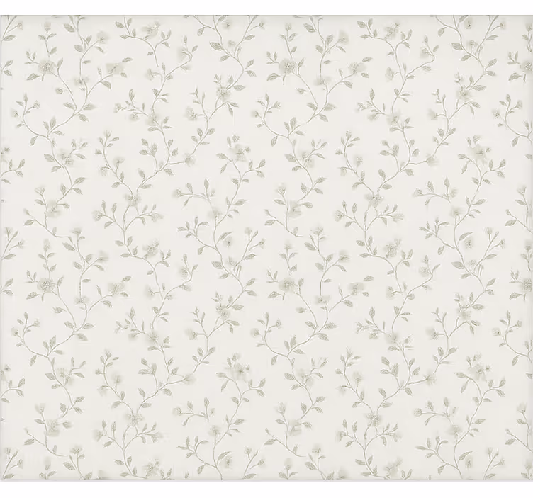 Yndig vintage blomsterdekorasjon rullegardin ekteskap - Tenstickers