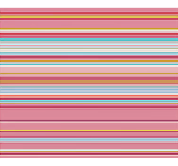 Rosa stripemønster rullegardin ungdom - Tenstickers