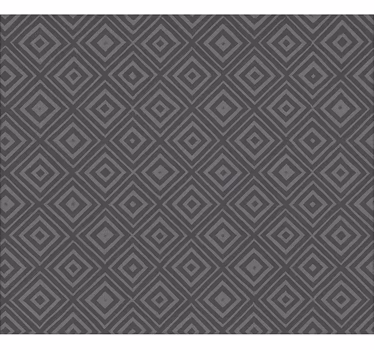 Grå diamant geometrisk rullegardin ungdom - Tenstickers