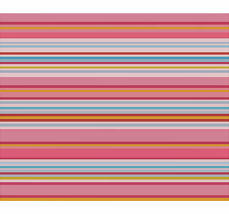 Flerfarget stripemønster rullegardin ungdom - Tenstickers
