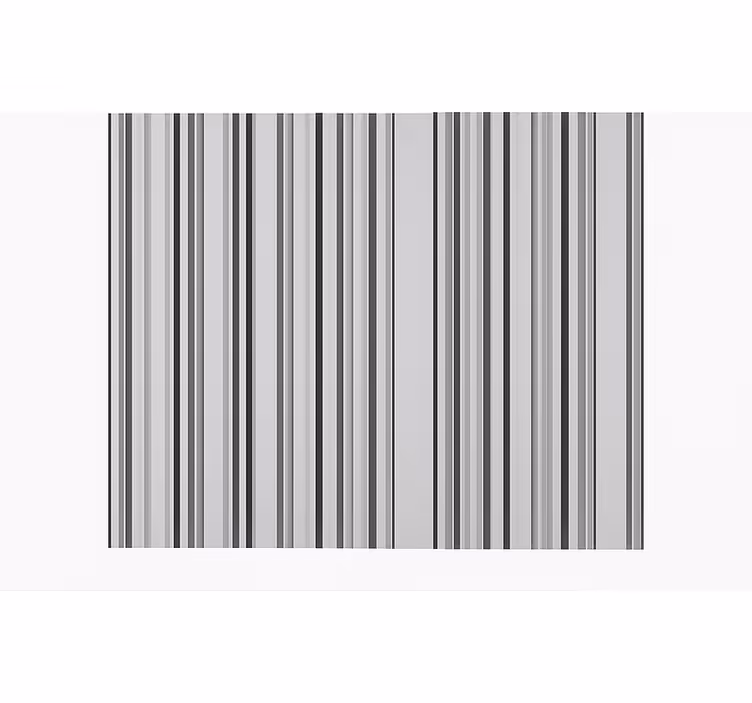 Grå palett vertikal stripe rullegardin spisestue - Tenstickers