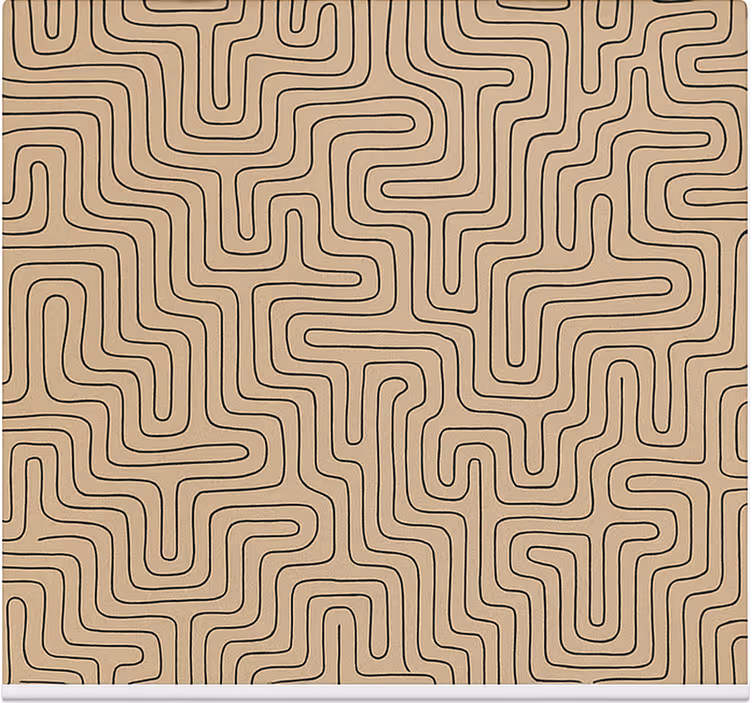Rullegardin kontor beroligende beige - Tenstickers