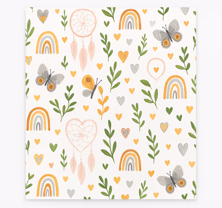 Rullegardin nordisk vårblomstrende natur - Tenstickers