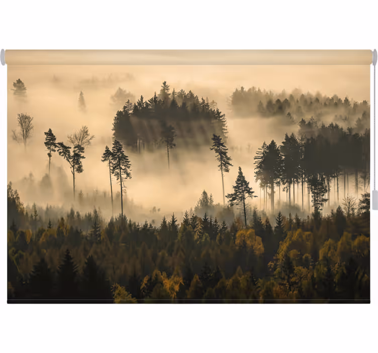 Rullegardin trær eterisk morgenfrost - Tenstickers