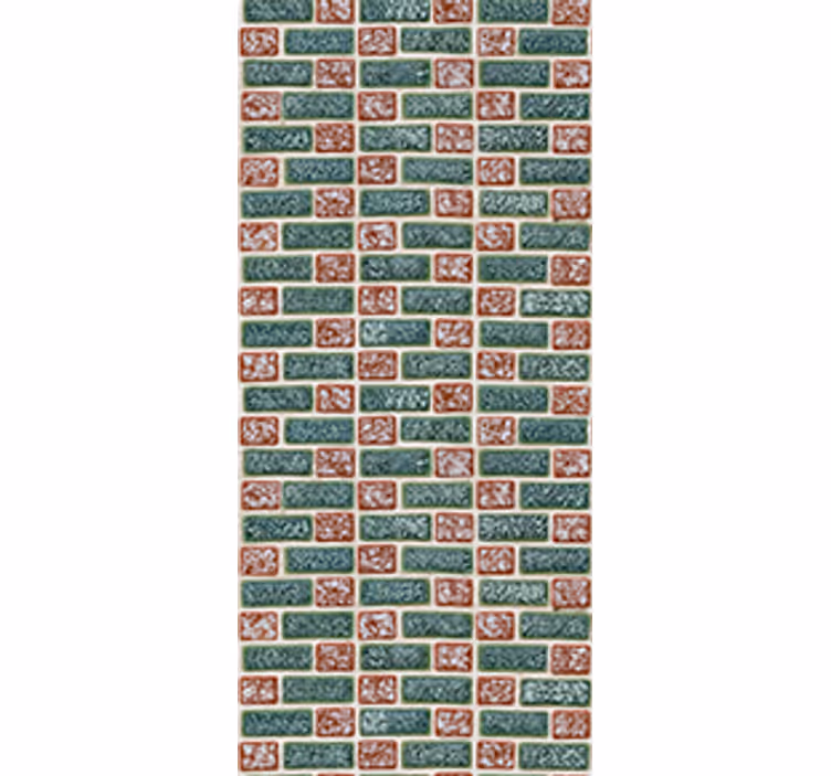 Rullegardin kjøkken enkle murfliser - Tenstickers