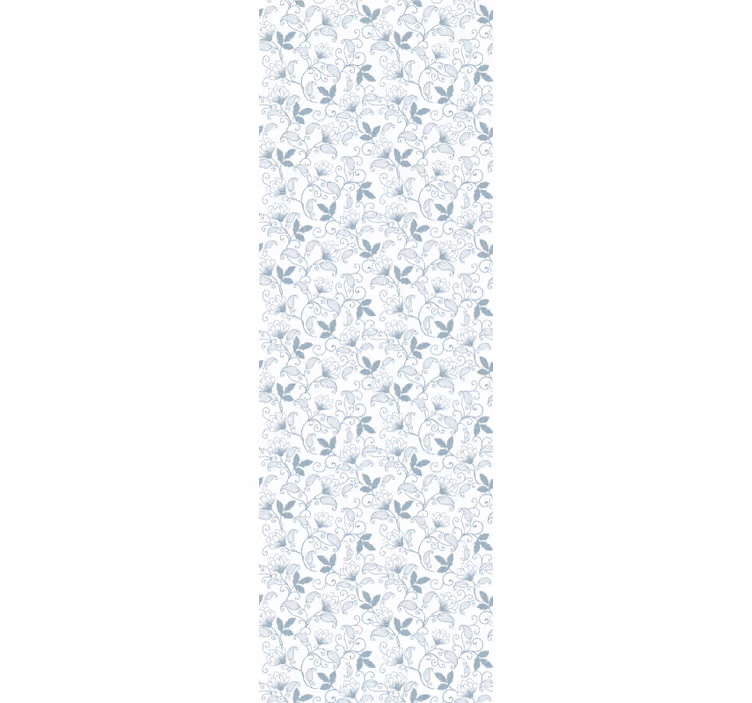 Rullegardin spisestue blomstergrandmillennial stil - Tenstickers