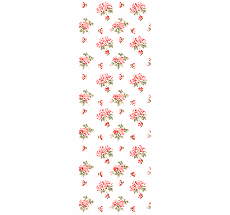 Rullegardin spisestue med minimalistisk shabby chic mønster - Tenstickers