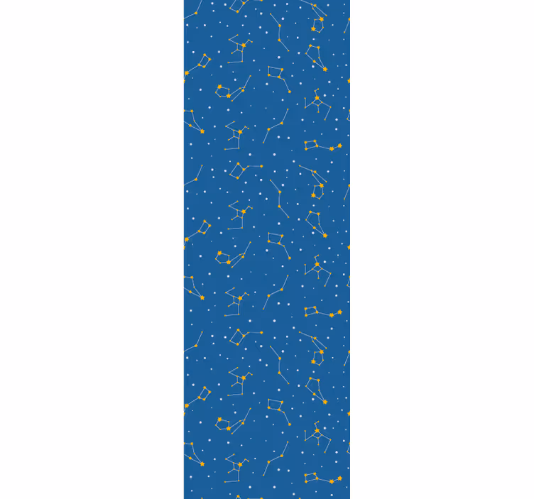 Rullegardin barn stjernehimmel grafikk - Tenstickers