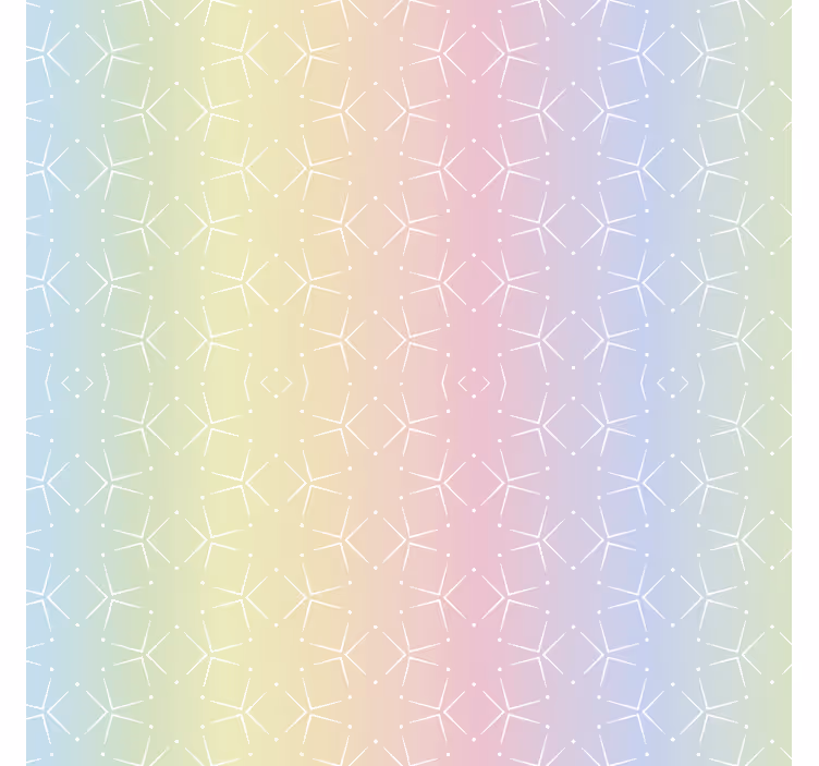 Rullegardin barn glitrende regnbuebakgrunn pastellfarger - Tenstickers