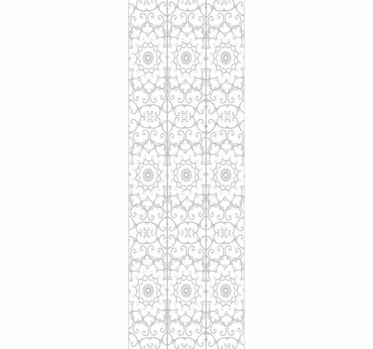 Rullegardin kontor blomsterdesign - Tenstickers