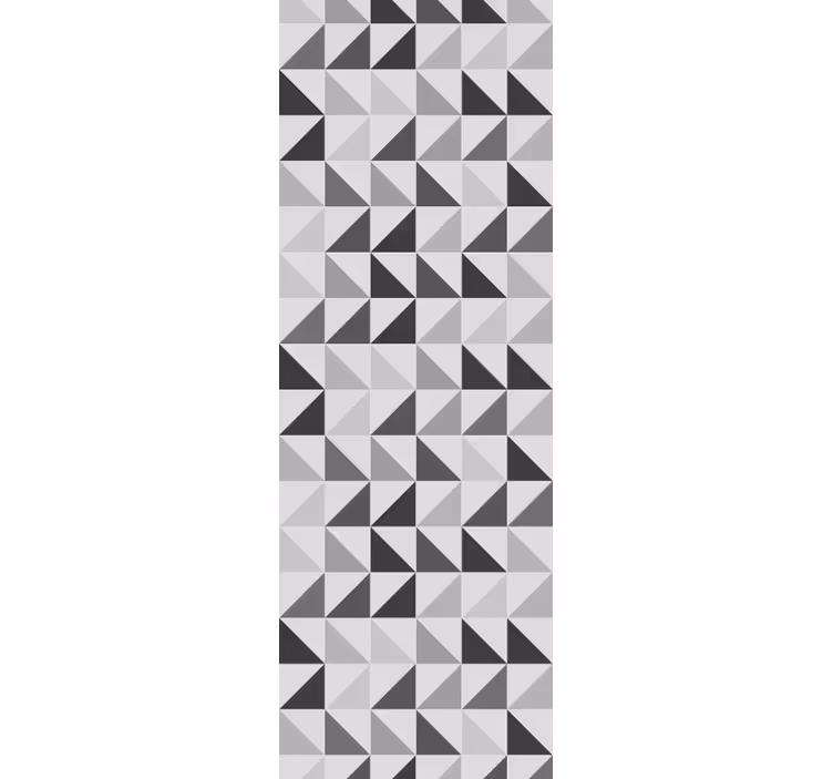 Rullegardin kontor geometriske trekanter - Tenstickers