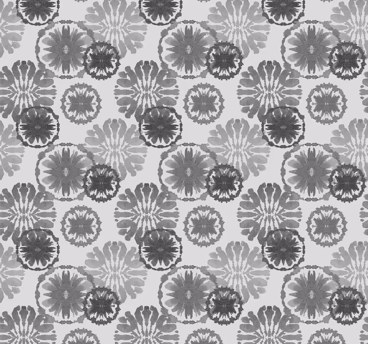 Rullegardin kontor grå malt illusjon - Tenstickers