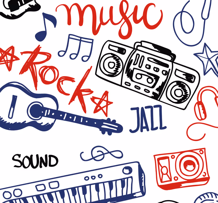 Rullegardin ungdom musikkinstrumenter - Tenstickers