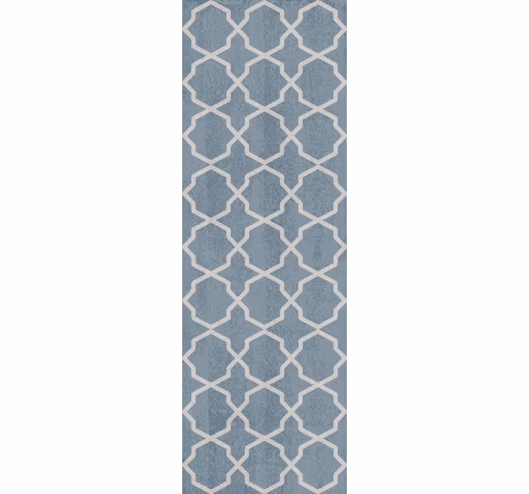 Rullegardin moderne elegant blått design - Tenstickers
