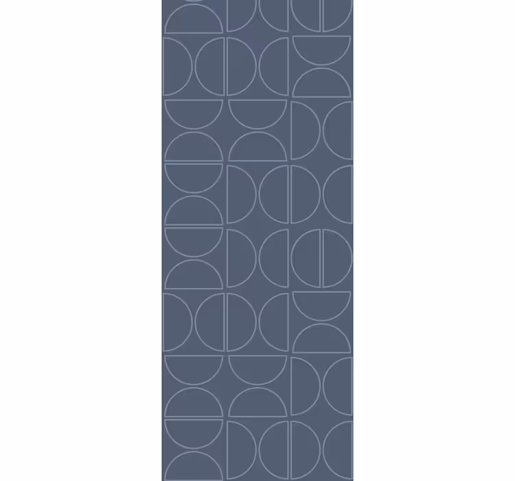 Rullegardin moderne geometrisk grå mønster - Tenstickers
