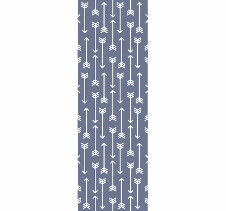 Rullegardin moderne med minimalistiske pilstriper - Tenstickers