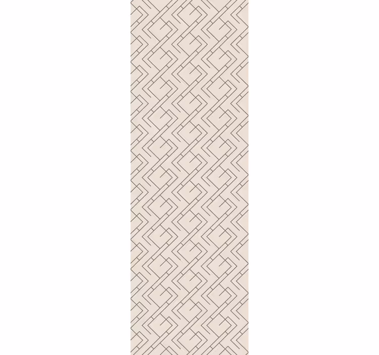 Rullegardin moderne mid-century stil design - Tenstickers