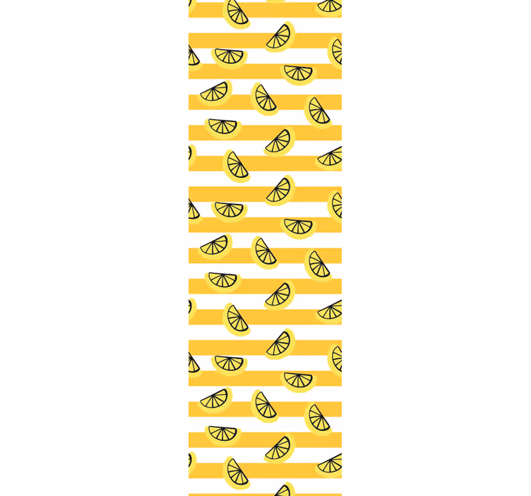 Rullegardin moderne sitron symboler design - Tenstickers