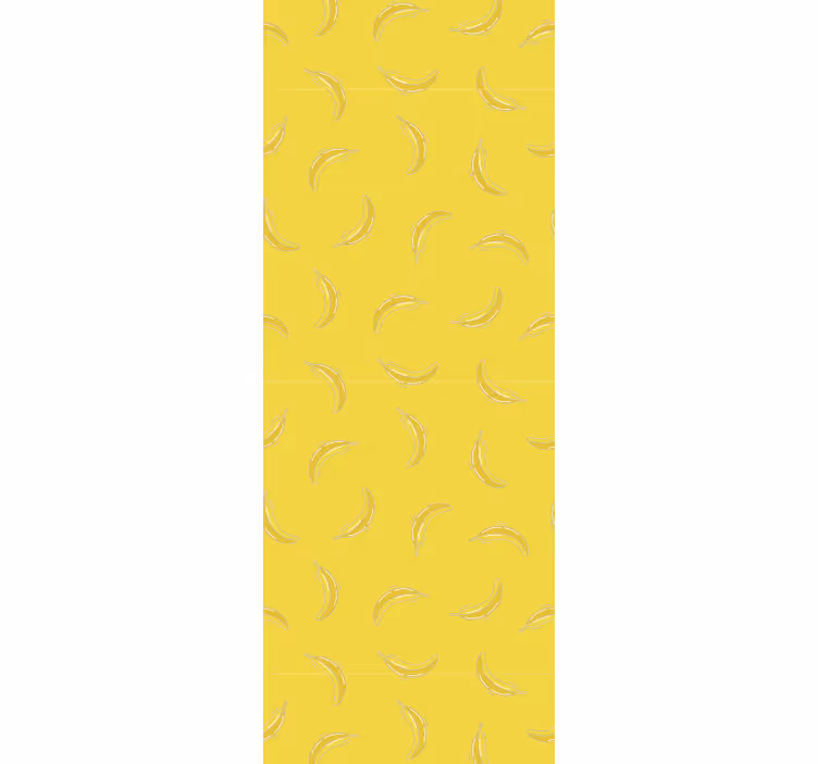 Rullegardin moderne pantone bananer - Tenstickers