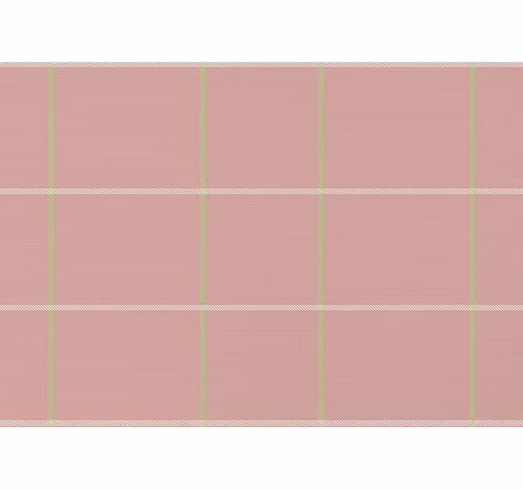 Rosa rullegardin moderne mønster - Tenstickers