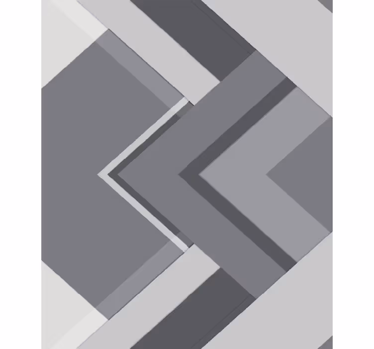 Rullegardin grå geometrisk mønster - Tenstickers