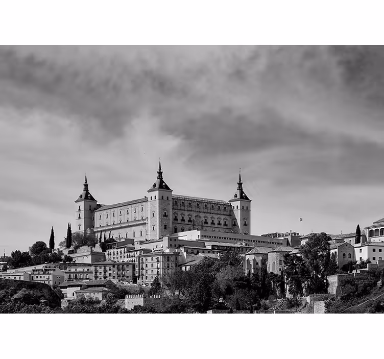 Rullegardin grå alcazar i toledo - Tenstickers