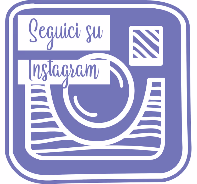 Rullegardin lilla vår instagram-reklame - Tenstickers