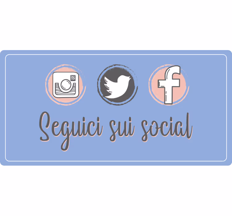 Rullegardin lilla for sosiale medier annonsering - Tenstickers