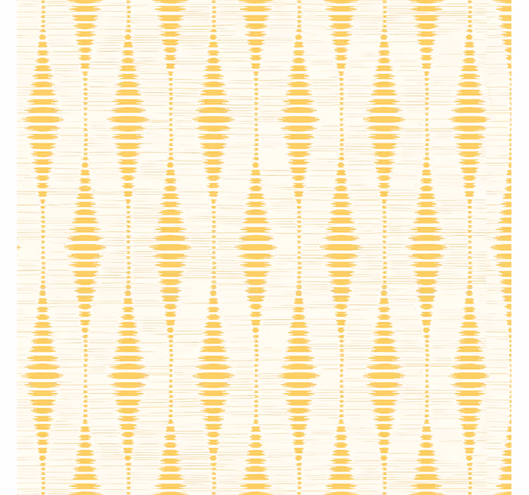 Moderne rullegardin gul rabaul ikat - Tenstickers