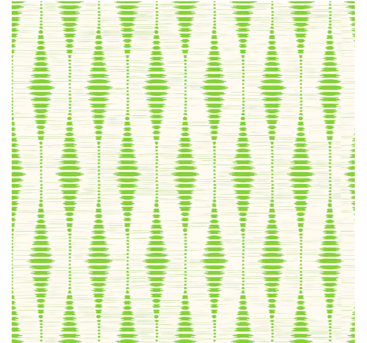 Rullegardin moderne grønn rabaul ikat - Tenstickers