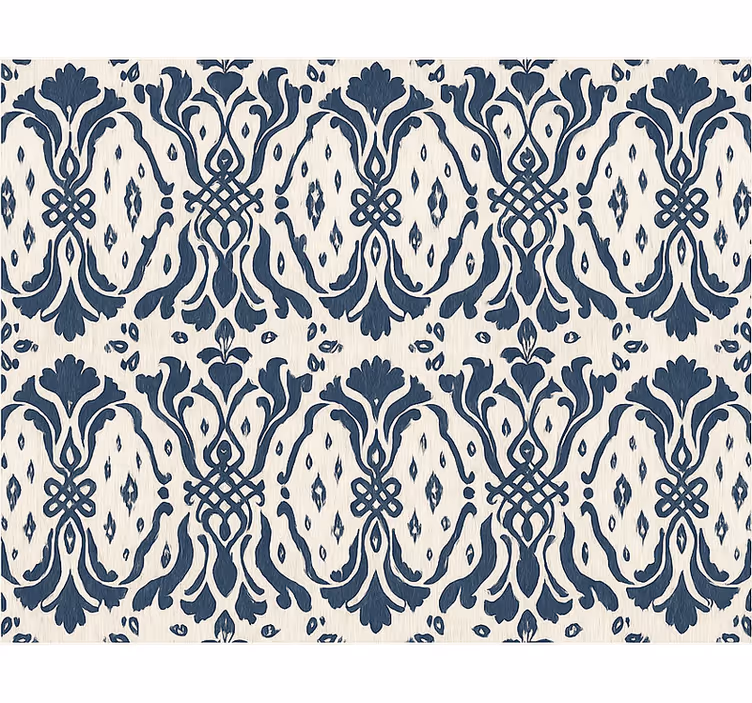 Rullegardin moderne med vintage svarte ornamenter - Tenstickers