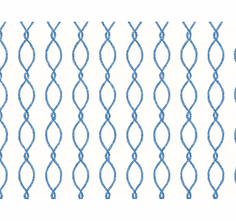Rullegardin moderne elegant blå design - Tenstickers