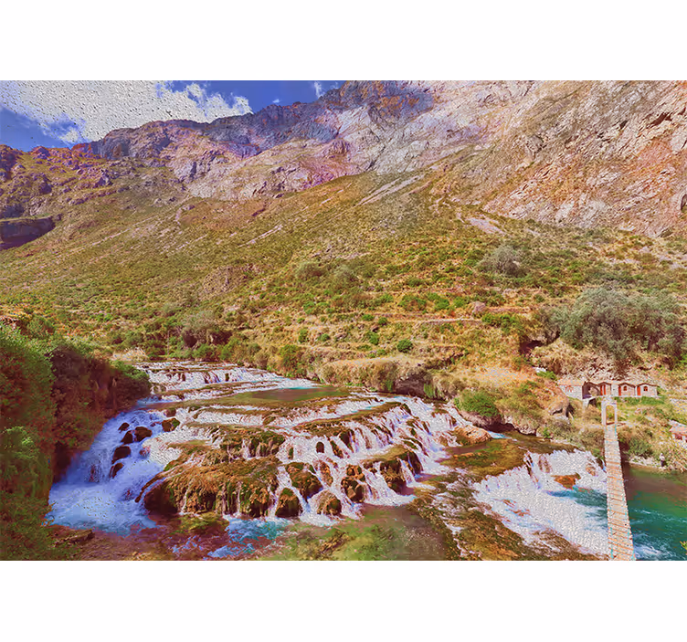 Rullegardin stue huancaya fossefall - Tenstickers