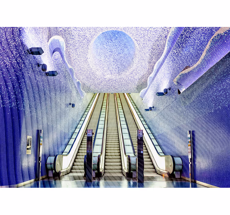 Rullegardin stue napoli metrostasjon - Tenstickers