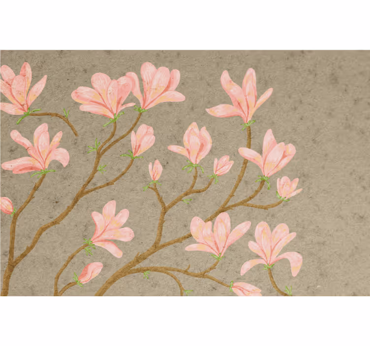 Rullegardin stue i vintage stil magnolia - Tenstickers