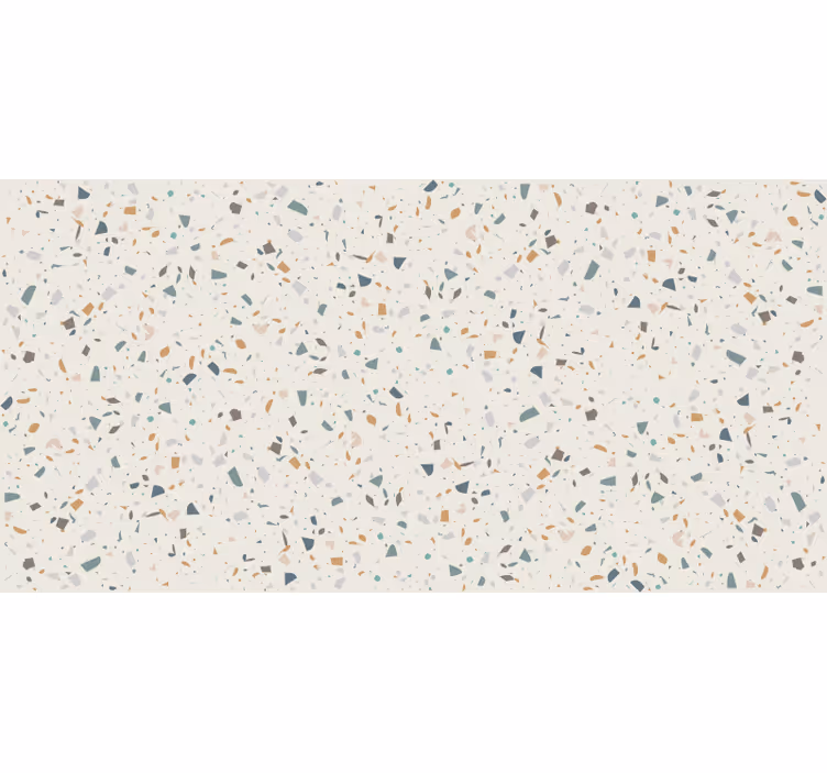 Rullegardin beige med terrazzo mønster - Tenstickers