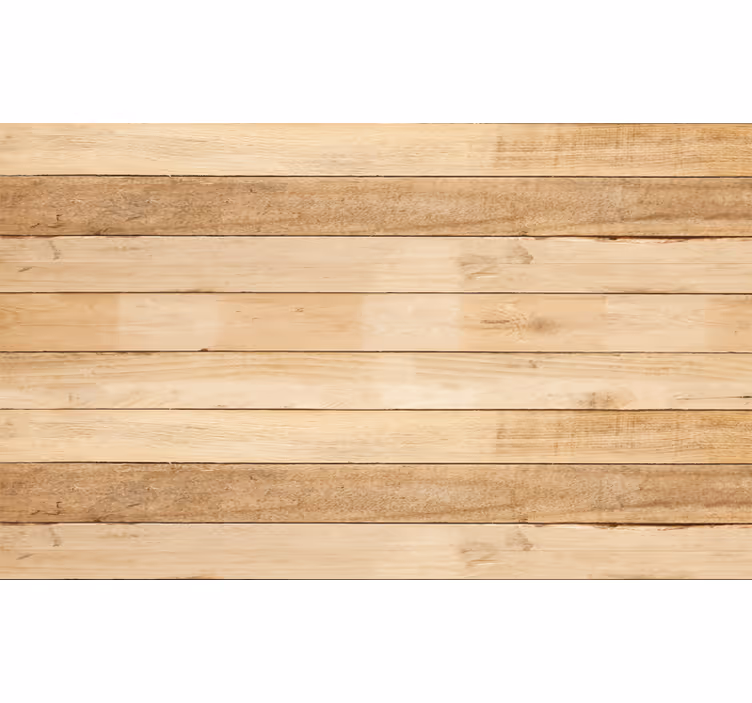 Rullegardin beige i lysfarget treverk - Tenstickers
