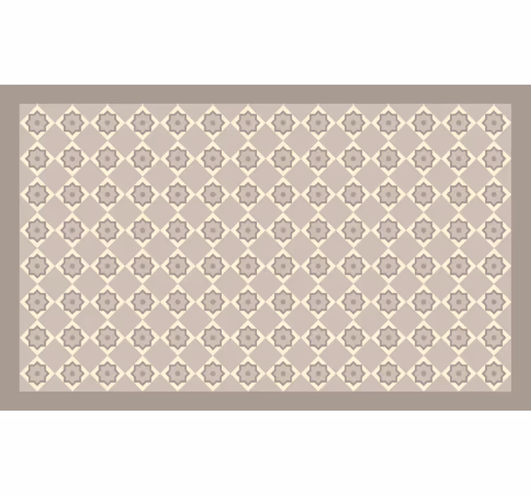 Rullegardin beige sementbeige fliser - Tenstickers