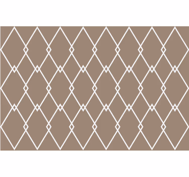 Rullegardin beige kjøkken geometrisk stil - Tenstickers