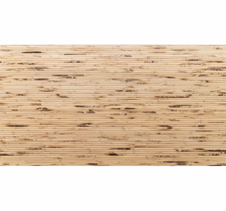 Rullegardin beige med horisontale lysebrune staver - Tenstickers