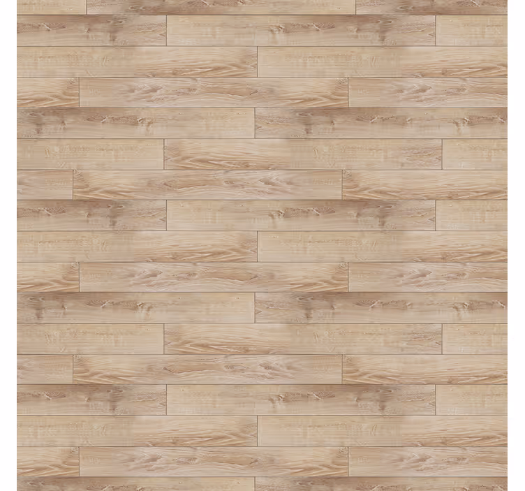 Rullegardin beige og beige parkettgulv - Tenstickers