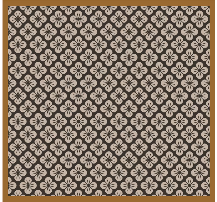 Gulvdesign rullegardin rom - Tenstickers