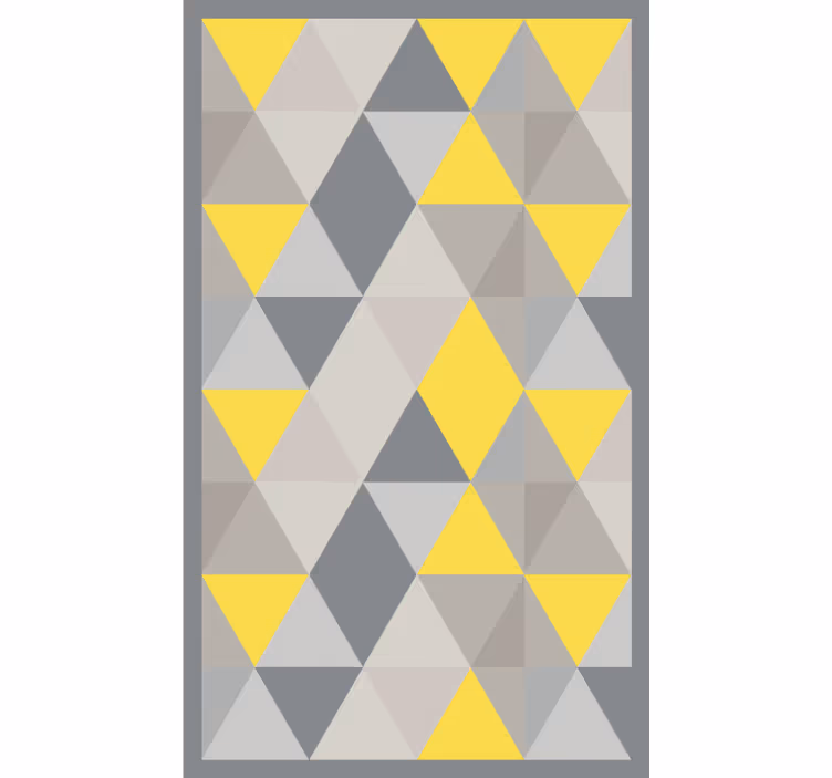 Rullegardin rom pantone trekanter - Tenstickers