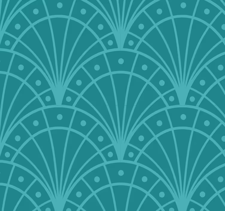 Rullegardin rom i art deco stil - Tenstickers