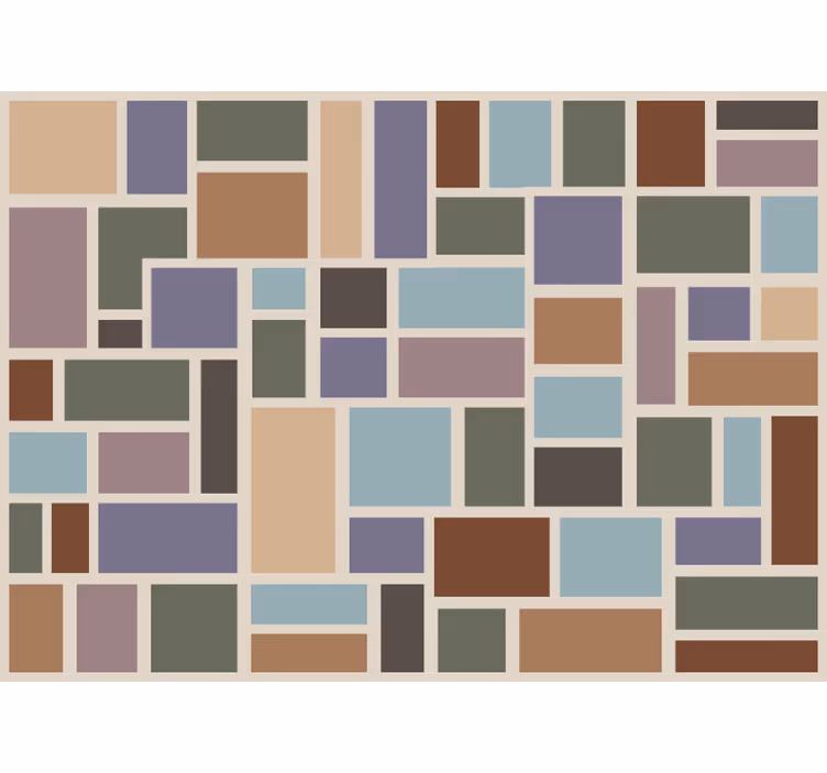 Rullegardin rom fargerik moderne flis - Tenstickers
