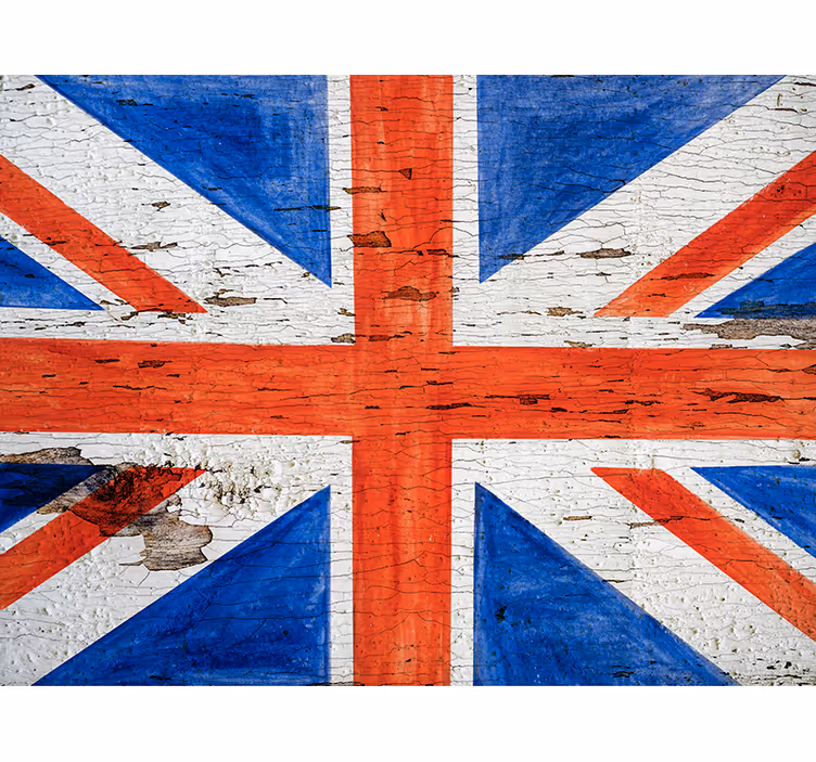 Rullegardin rom urban stil britisk flagg - Tenstickers