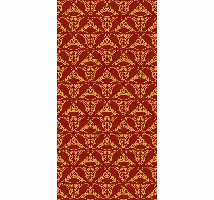 Rullegardin vintage med elegante vintage mønstre - Tenstickers