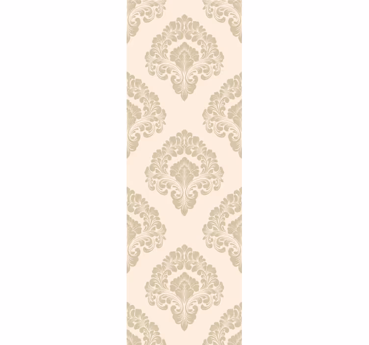 Rullegardin vintage med elegant ornamentmønster - Tenstickers